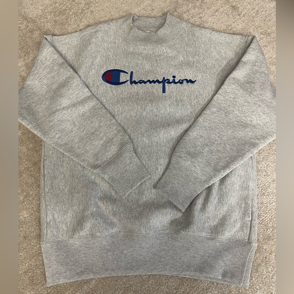 Champion Premium Reverse Weave Big Script Oversiz… - image 2